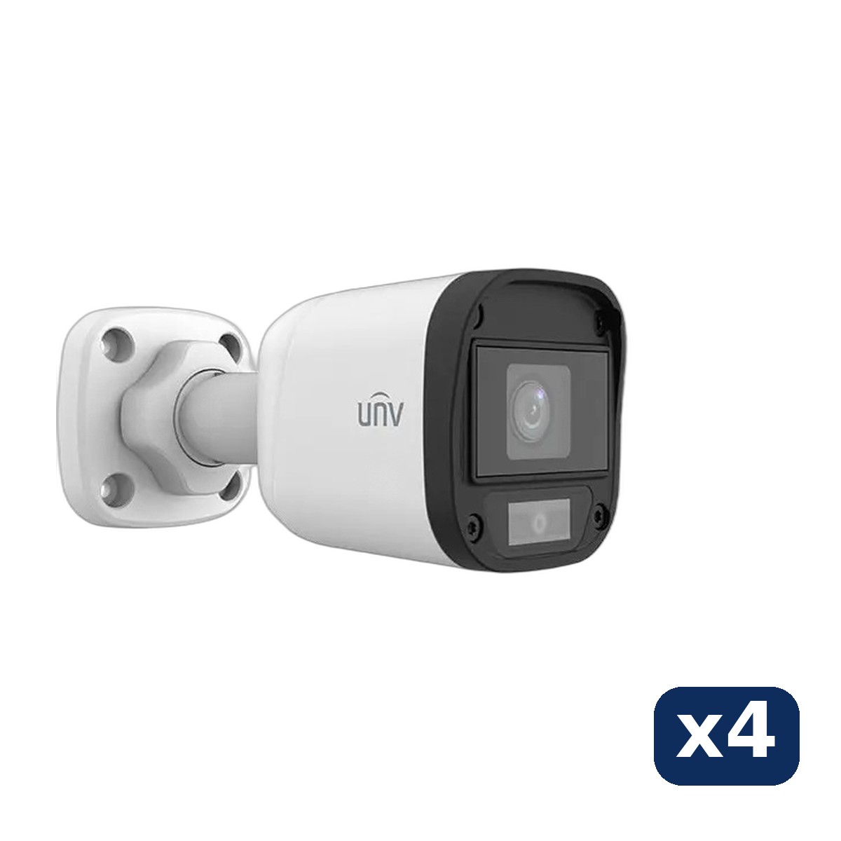 Combo 4 cámaras Uniview bullet 2MP blancas — Uniview
