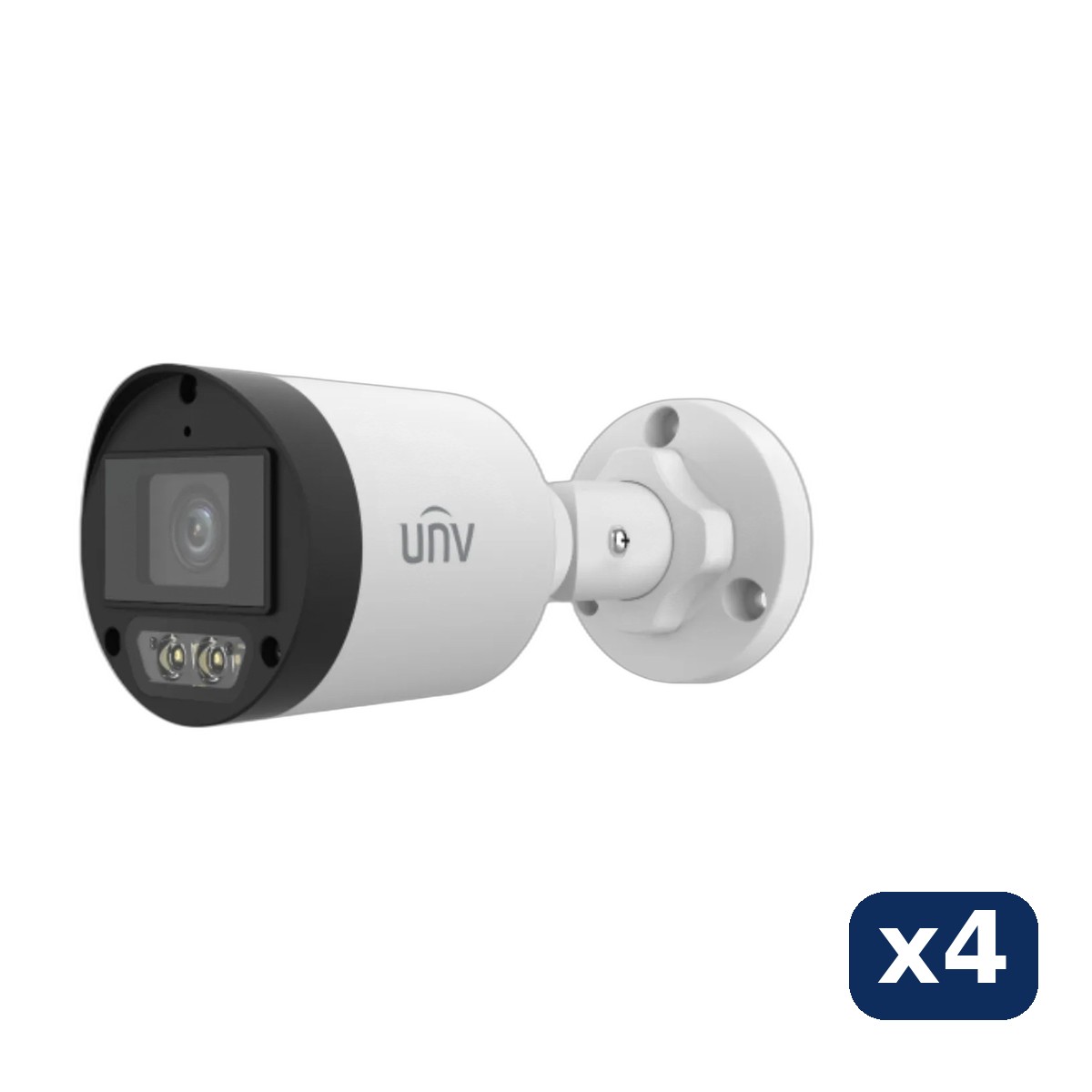 Combo 4 cámaras Uniview Whale bullet 2MP — Uniview