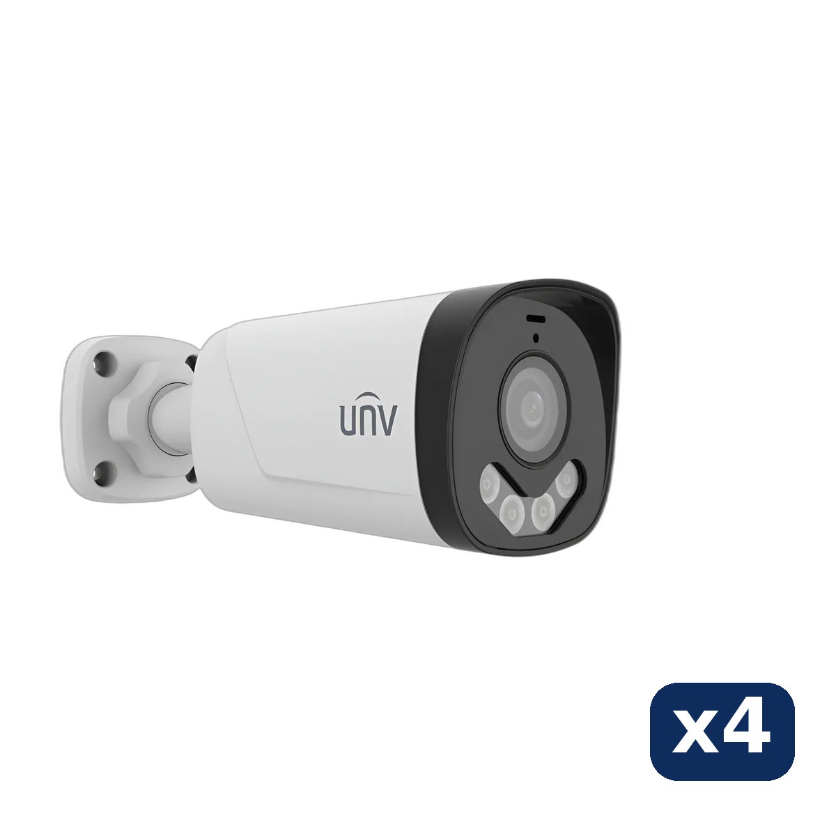 Combo 4 cámaras Uniview Whale bullet 5MP — Uniview