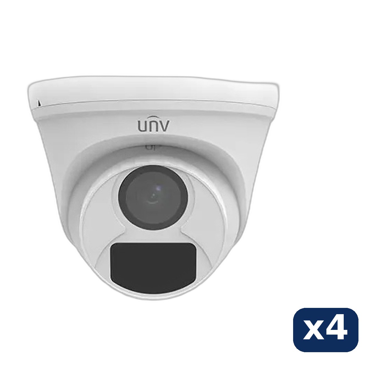 Combo 4 cámaras Uniview turret 5MP — Uniview